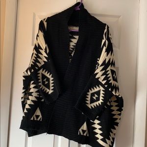 Aztec style poncho